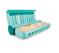 Hape Learn with Lights Harmonica | Musical Toy with Guiding Lights for Kids, Beginners | 3+ Years
