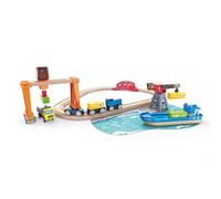 Hape Lift & Load Harbour Set, Multi