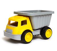 Hape Load & Tote Dump Truck | Push and Pull All Terrain Vehicle | Beach Toy for Toddlers 18 Months and Up