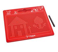 Hape Magnetic Drawing Board Take Away Red Large 280 x 255 x 12mm 3 Years +