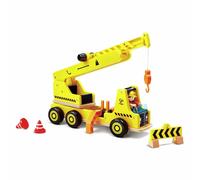 Hape Mobile Crane & Construction Set