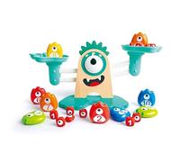 Hape Monster Math Scale | Educational Wooden Toy | Maths & Scales Toy | Introduction to Arithmetic | For 3 Years +