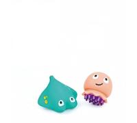 Hape Ocean Creatures Bath Splashers, Baby & Toddler Squirting Bath Toys, Floating Sensory Water Play