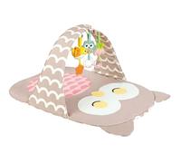 Hape Owl bed Oscar, Owl Play Arch Thick and Soft Crawling Mat, Ideal for On the Go, Baby Toy for a Newborn