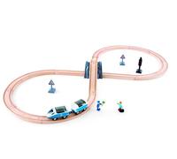 Hape Passenger Train Set - Wooden Railway Figure of 8