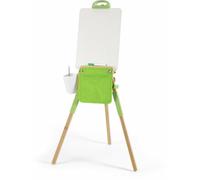 Hape Portable Bamboo Easel, Height Adjustable, Lightweight and Eco-Friendly Art Set for Kids, Ages 4 Plus