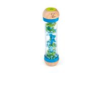 Hape Rainmaker Mini Rattle Wooden Rainmaker Toy, Blue
