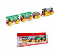 Hape Retro Steam Lights & Sounds Train