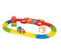 Hape Sensory Railway Set - Colorful Musical & Tactile Train Track for Ages 18M+