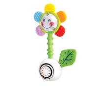 Hape Shake 'n Sparkle Flower Rattle | Multi-Sensory Toy for Babies | Ideal for 0 Months