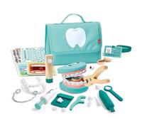 Hape Small Dentist Playset Briefcase Blue Kids