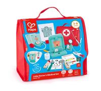 Hape Small Medical Briefcase Doctor Set Red Kids