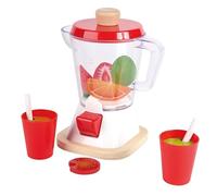 Hape Smoothie Blender | Multicoloured Kitchen Smoothie Machine Playset Complete with Cups and Straws