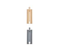 Hape Sound Track Pack | Wooden Railway Expansion Set with Realistic Train Whistle & 4-Inch Tracks | Encourages Imaginative Play, Motor Skills & Spatial Thinking | For 3 Years +