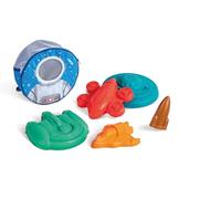 Hape Space Explorer Sand Ship Set, Beach Toys, for Kids 18 Months and Up, Multicolor
