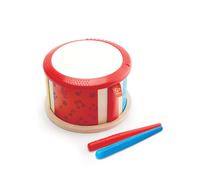 Hape Double-Sided Drum| Wooden Double-Sided Musical Drum Instrument for Toddlers