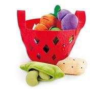 Hape Vegetables Felt Vegetable Basket 6 Pieces