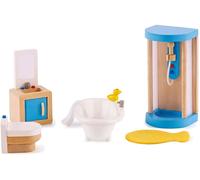 Hape Wooden Doll House Family Bathroom Set 04498