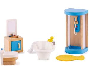 Hape Wooden Doll House Family Bathroom Set 04498
