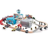 Hape Mega Metropolis Train Bucket Set, Multi