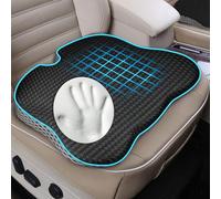 Hapiclody Car Seat Cushion for Driving,Office Chair Cushions Non-Slip Sciatica & Lower Back Tailbone Chair Pillow Pad,Memory Foam Seat Cushion for Car Seat Driver Truck Desk Wheelchair