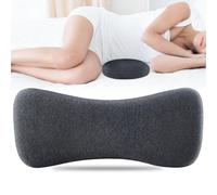 Hapiclody Lumbar Support Pillow for Sleeping Memory Foam Lumbar for Lower Back Pain Relief Back Support Pillow for Side,Back and Stomach Sleepers-Bed Wedge Bolster Pillow Bed Rest Pillow