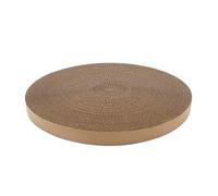 Hapihom Cat Scratch Pads Round, Cat Scratcher Replacement Pads, Anti-Scratch Mesh Design Corrugated Cardboard Smooth Incision Pet Accessories Diameter 38CM height 2.8CM 1 replacement core