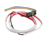 HAPINARY 1.2 Meter LED Running Light Strip for Trailer and Car, 36pcs LED Beads, 12v 10w Rubber and Plastic Material Enhancing Safety and Visual Effects for Automotive Use