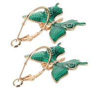 HAPINARY 1 Pair Gothic Style Oil Drip Small Butterfly Earrings for Women Dangle Jewelry for Summer Fashion Unique for Everyday Wear and Special Occasions