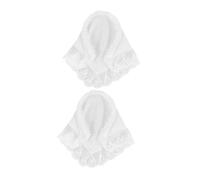 HAPINARY 1 Pair Pastoral Style Headband for Women Elegant Lace Headscarf Hairband Versatile Hair Accessory for Weddings Parties and Everyday Wear Soft Comfortable Design