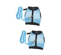 HAPINARY 1 Set Durable Guinea Pig Harness with Leash Comfortable Rabbit Vest for Outdoor Activities Lightweight Easy to Use Protects From Sunburn for Pets