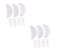 HAPINARY 10 Pairs Silicone Eyelash Lift Perming Pads Tool for Eyelash Perming and Lifting for Home Use and Practical