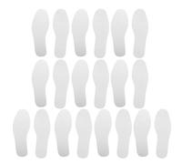 HAPINARY 10 Pairs Thick Wool Felt Boot Insoles Non-Slip Shoe Inserts for Men Women Warm Footbed Pads Cut to Winter Cold Weather Sweat Absorbing Cushioned Replacement