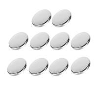 HAPINARY 10 Pcs 18Mm Alloy Fixation Buttons Detachable Metal Coat and Sweater Fasteners for Windbreaker and Garment Sewing