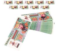 HAPINARY 10 Sets Chinese Paper Money for Sacrifice Large Denomination 5000 Yuan Ancestor Money Funeral Sacrifice Supplies Traditional Paper for Qingming and Ghost Festival Worship