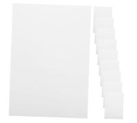 HAPINARY 10 Sheets Textured Watercolor Paper Thick Wood Pulp Cardstock with Rough Surface for Painting Sketching Drawing Enhanced Pigment Adhesion Suitable for Artists and Beginners