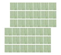 HAPINARY 100 Pcs Disposable Wedding Napkins in Green, 2-Layer Scalloped Edge Paper Serviettes Made from Virgin Wood Pulp, Highly Absorbent Rustic Style for Spring Party or Wedding Reception