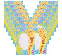 HAPINARY 100 Sheets A6 Student Award Certificates for English Encouragement Paper Creative Thick Portable Reward Certificates for Elementary School Teaching Supplies