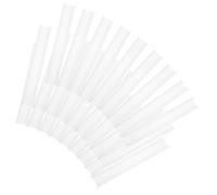 HAPINARY 10000pcs Clothing Tag Fasteners Transparent Plastic Snap Lock Price Tag Rope for Clothes Pants Hats Secure Label Accessories