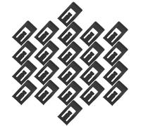 HAPINARY 100pcs Auto Dash Clips Metal Trim Panel Clip for Instrument Panel and Car Console, Iron Material with Stable Holding Force and Noise Reduction, for Custom Interior Projects and DIY