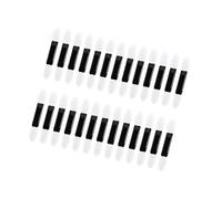 HAPINARY 100pcs Dual-ended Eyeshadow Brush Tipped Sponge Applicators for Women and Hypoallergenic Makeup Tools for Blending Defining and Smudging Bulk Pack for Weddings Festivals and Daily