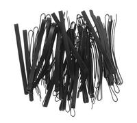HAPINARY 100pcs Flat Hair Clips Metal Bobby Pins Curved Hairpins Reusable Non-slip Hair Accessories for Women Hairstyling Clips