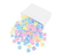 HAPINARY 100pcs Laundry Scent Booster Beads with Fragrance and Static Reduction Gentle Fabric Softener Beads for All Fabrics Travel-Friendly Individually Wrapped Packs