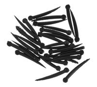 HAPINARY 100pcs Realistic Plastic Bird Beak for Plush and Sparrow Accessories, Black Colour, Resistant to Damage, for Home Décor Craft Projects and Doll Making