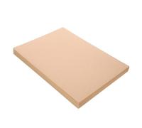 HAPINARY 100Sheet Brown Kraft Self-Adhesive Sticker Paper for Printing Compatible with Inkjet and Laser Printers Easy Peel Labels for Scrapbooking Mailing Addressing and Craft Projects