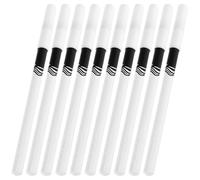 HAPINARY 10pcs Breakup Proof Eyeliner White Eyeliner Pencil with Makeup Effect and Soft-touch Finish, for Personal Home and Professional Salon Use