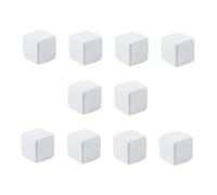 HAPINARY 10pcs Calcium Mineral Cubes for Turtles and Tortoises Water-soluble Blocks for Daily Feeding Supports Healthy Growth Aquariums and Terrariums