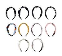HAPINARY 10pcs Cloth Craft Hairbands for Women, Gentle and Comfortable Multipurpose Headbands for Yoga and Wash Your Face, Stylish and Chic Hairbands for Everyday Use