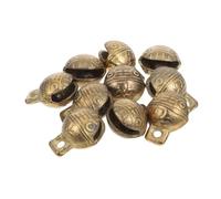 HAPINARY 10pcs Copper Bell Pet Collar Bells Dog Bell Cat Bell Bear Bells for Dogs Mini Bell Cat Collar Bells Pet Bells for Cat Dog Tiny Bells for Crafts Bear Bells for Hiking Brass Bells