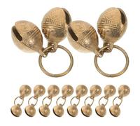 HAPINARY 10Pcs Copper Pet Collar Bells 22Mm Tiger Head Dog Charm Bells for Small Animals, Cat Collar Accessories for Training and Everyday Use